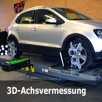 Kfz-Werkstatt-Service 3D-Achsvermessung